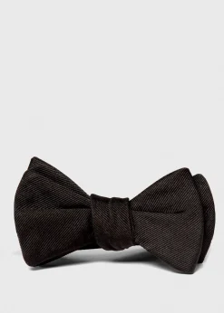 Paul Stuart Ties|Formal Shop^Pre-Tied Grosgrain Formal Bow Tie Black
