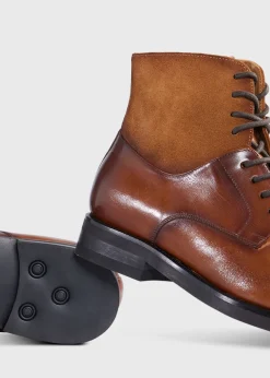 Paul Stuart Boots|Lace-Ups & Oxfords^Pryce Lace Up Boot Cognac