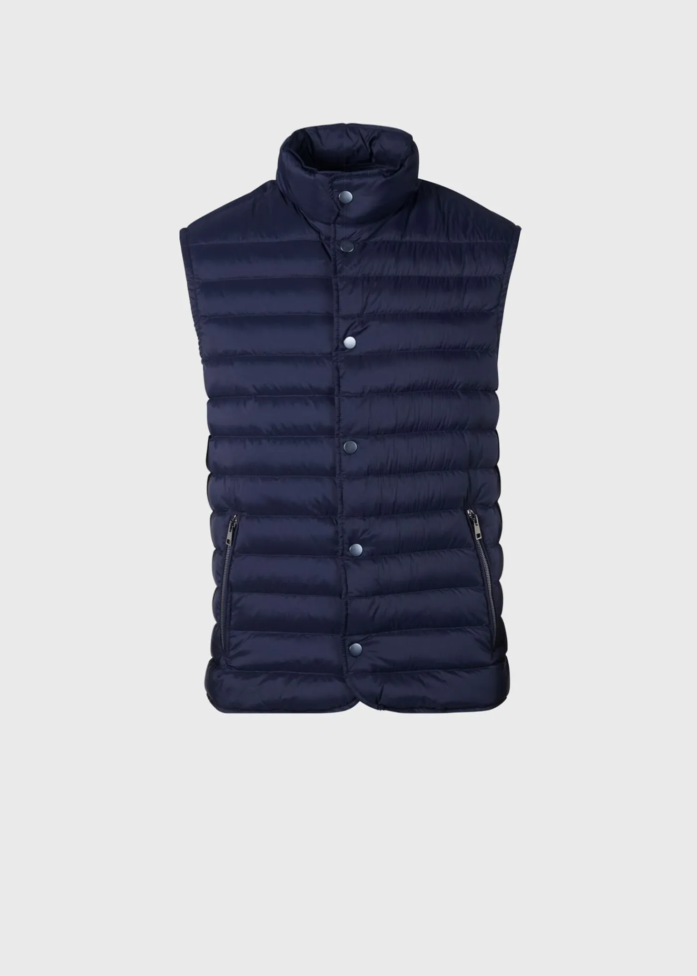 Paul Stuart Vests|Outerwear^Quilted Nylon Vest Navy