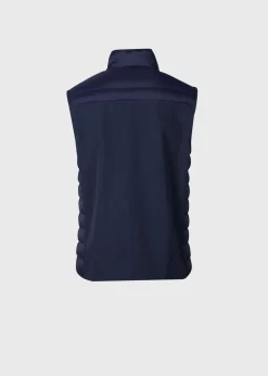 Paul Stuart Vests|Outerwear^Quilted Nylon Vest Navy