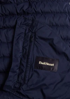 Paul Stuart Vests|Outerwear^Quilted Nylon Vest Navy