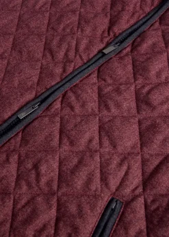 Paul Stuart Vests|Outerwear^Quilted Wool Vest Red