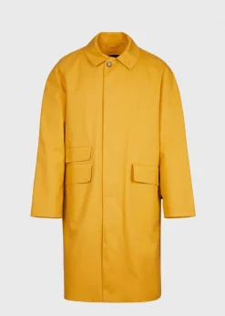 Paul Stuart Overcoats|Outerwear^Removable Lining Rain Coat Mustard