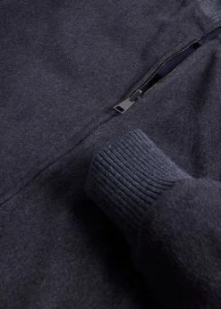 Paul Stuart Outerwear^Reversible Bomber Jacket Charcoal