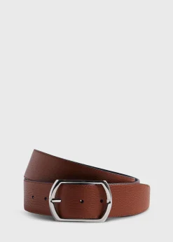 Paul Stuart Belts^Reversible Leather Belt Navy
