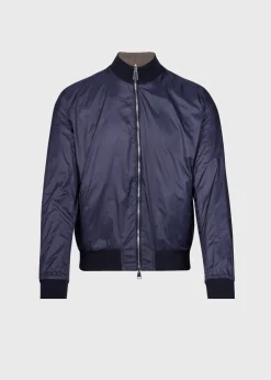 Paul Stuart Outerwear^Reversible Suede Jacket Grey
