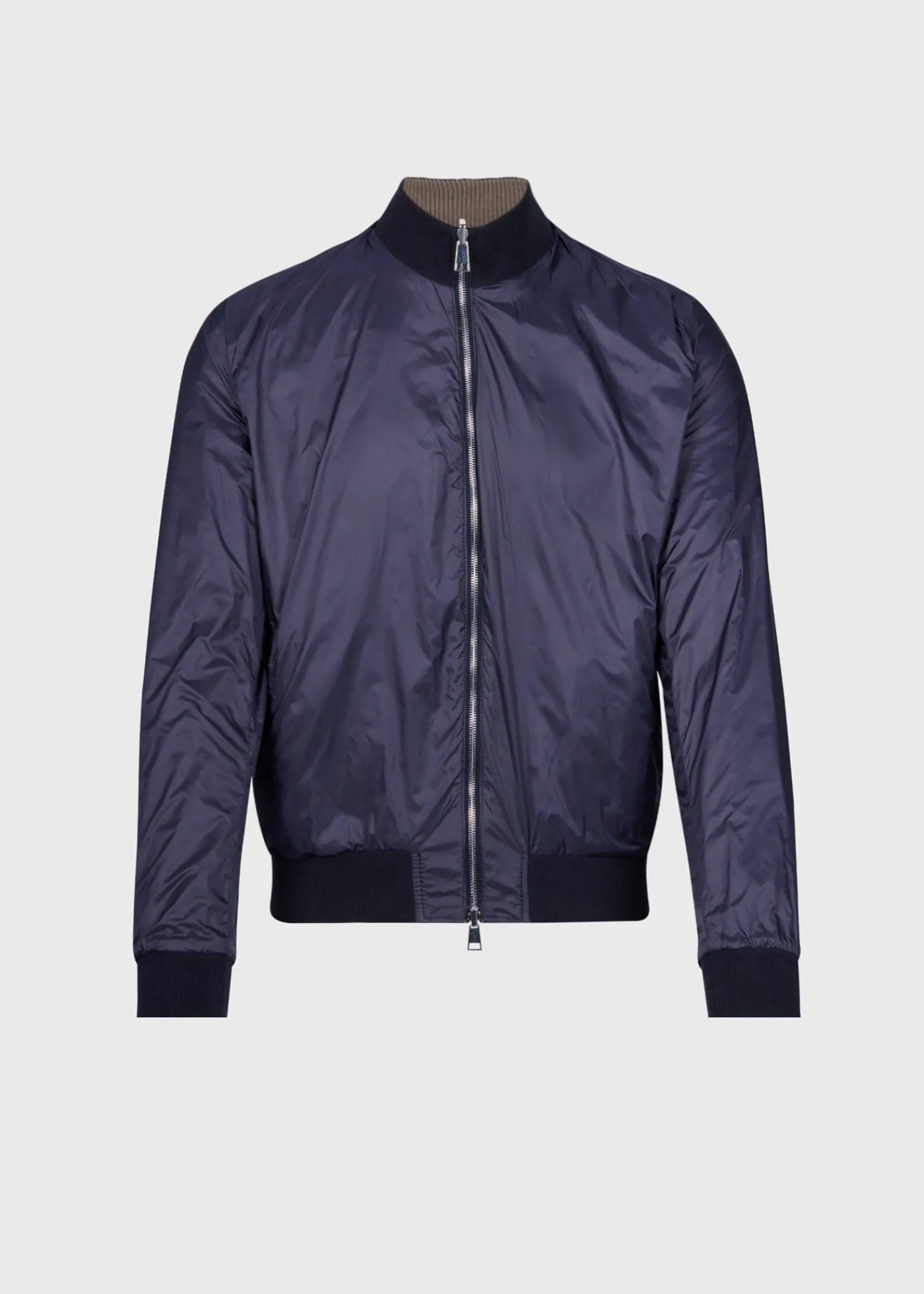 Paul Stuart Outerwear^Reversible Suede Jacket Grey