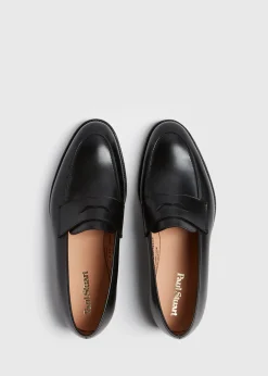 Paul Stuart Loafers^Rosebery Leather Penny Loafer Black