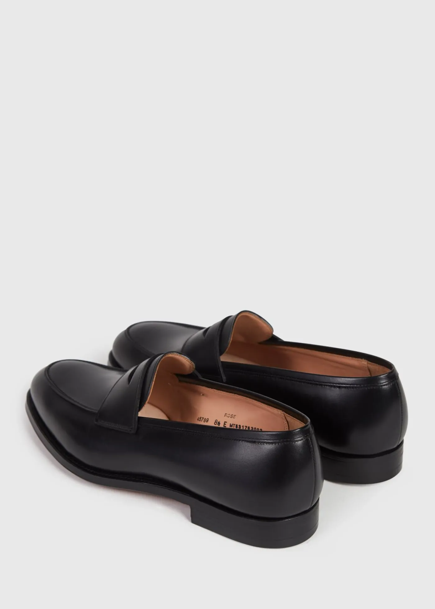 Paul Stuart Loafers^Rosebery Leather Penny Loafer Black