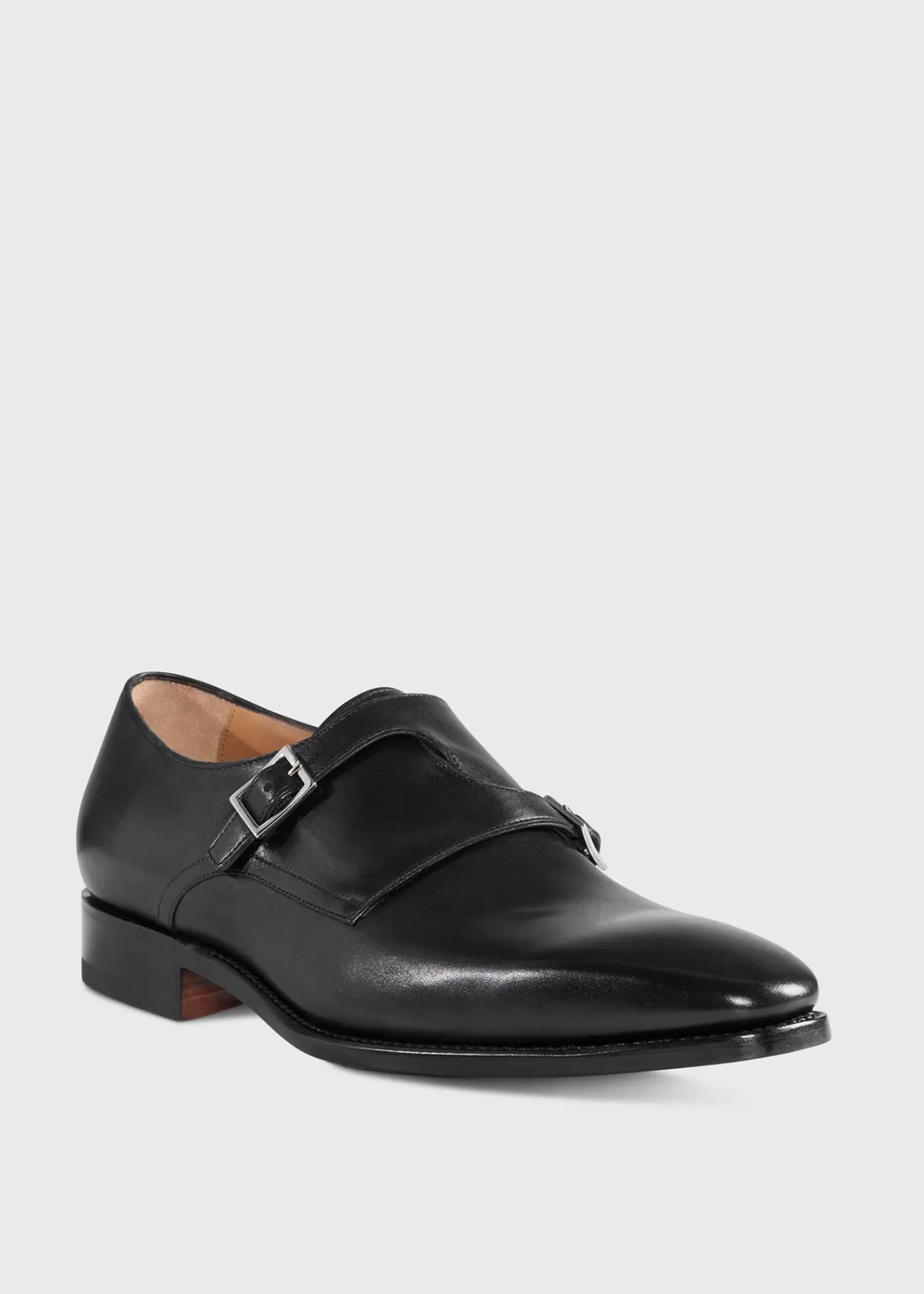 Paul Stuart Monk Straps^Samson Monk Strap Black