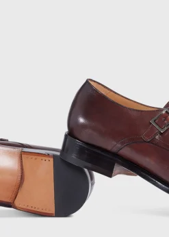 Paul Stuart Monk Straps^Samson Monk Strap Brown
