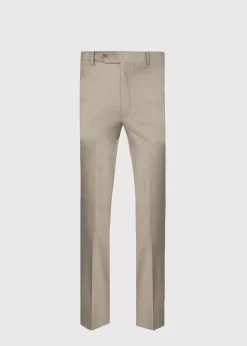 Paul Stuart Dress Pants|Pants^ Super 130s Plain Front Trouser Sand