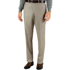Paul Stuart Dress Pants|Pants^ Super 130s Plain Front Trouser Sand