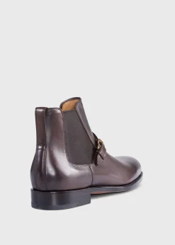 Paul Stuart Boots^Sawyer Chelsea Boot Dark Brown