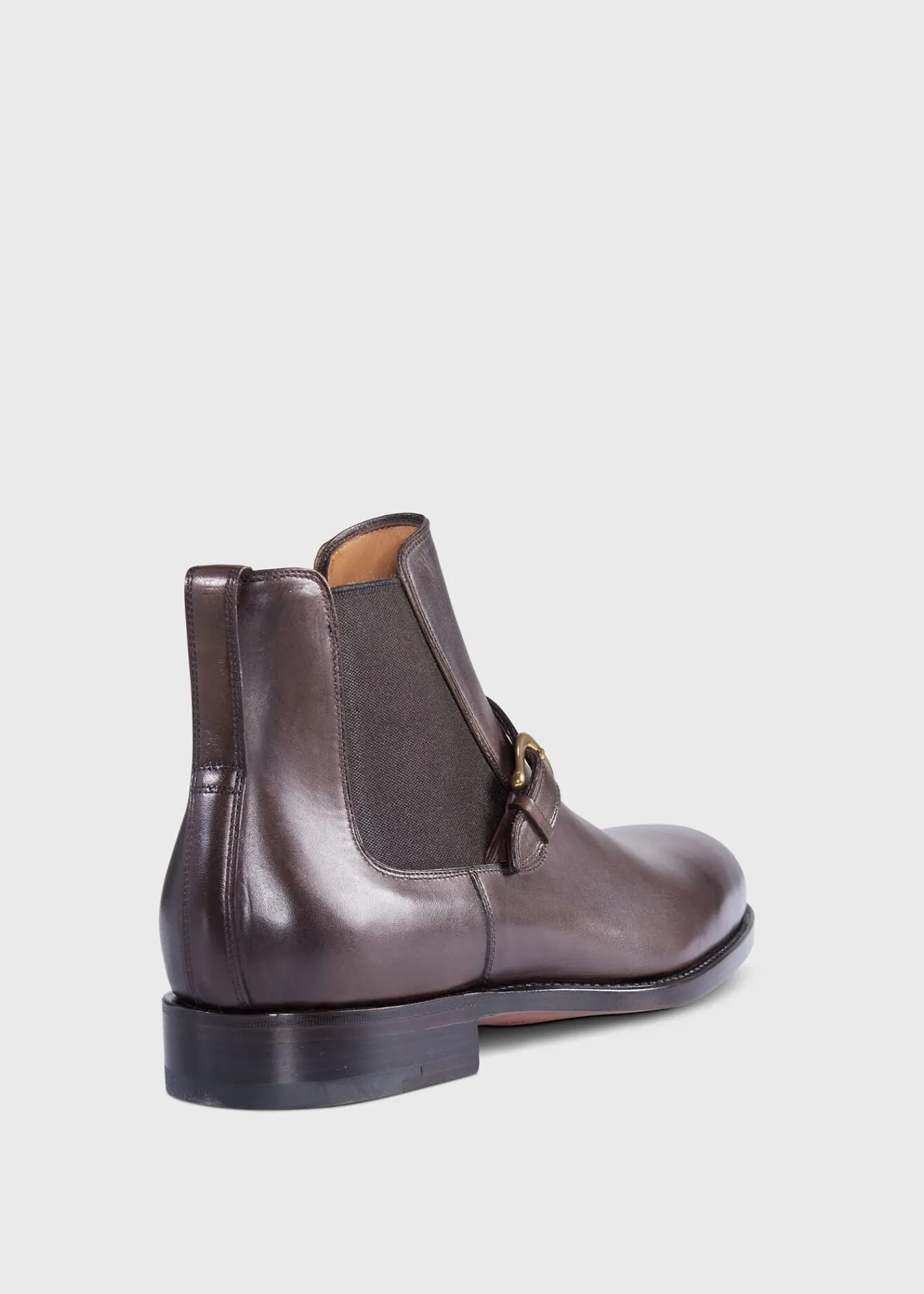 Paul Stuart Boots^Sawyer Chelsea Boot Dark Brown