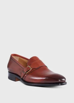 Paul Stuart Loafers^Scott Buckle Loafer Cognac
