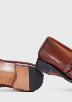 Paul Stuart Loafers^Scott Buckle Loafer Cognac