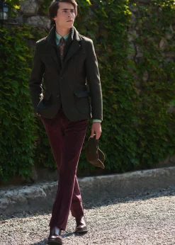 Paul Stuart Dress Pants|Pants^Soft Corduroy Dress Trouser Plum
