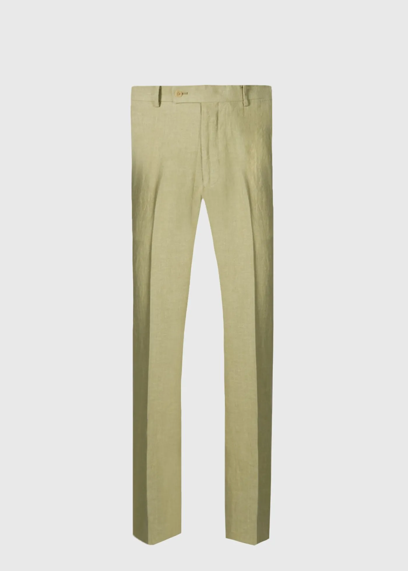 Paul Stuart Dress Pants^Soft Linen Canvas Dress Trouser Pistachio