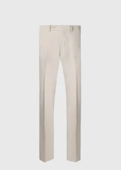 Paul Stuart Dress Pants^Soft Linen Canvas Dress Trouser Tan