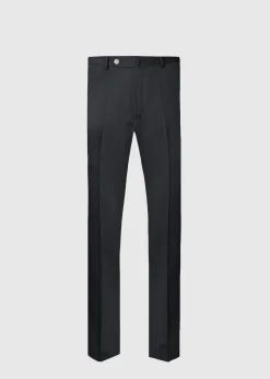Paul Stuart Dress Pants|Pants^Soft Wool Twill Trouser Charcoal