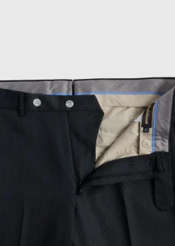 Paul Stuart Dress Pants|Pants^Soft Wool Twill Trouser Charcoal