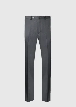Paul Stuart Dress Pants|Pants^Soft Wool Twill Trouser Mid Grey