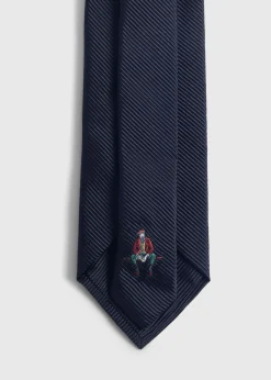 Paul Stuart Ties^Solid Mogador Tie Black