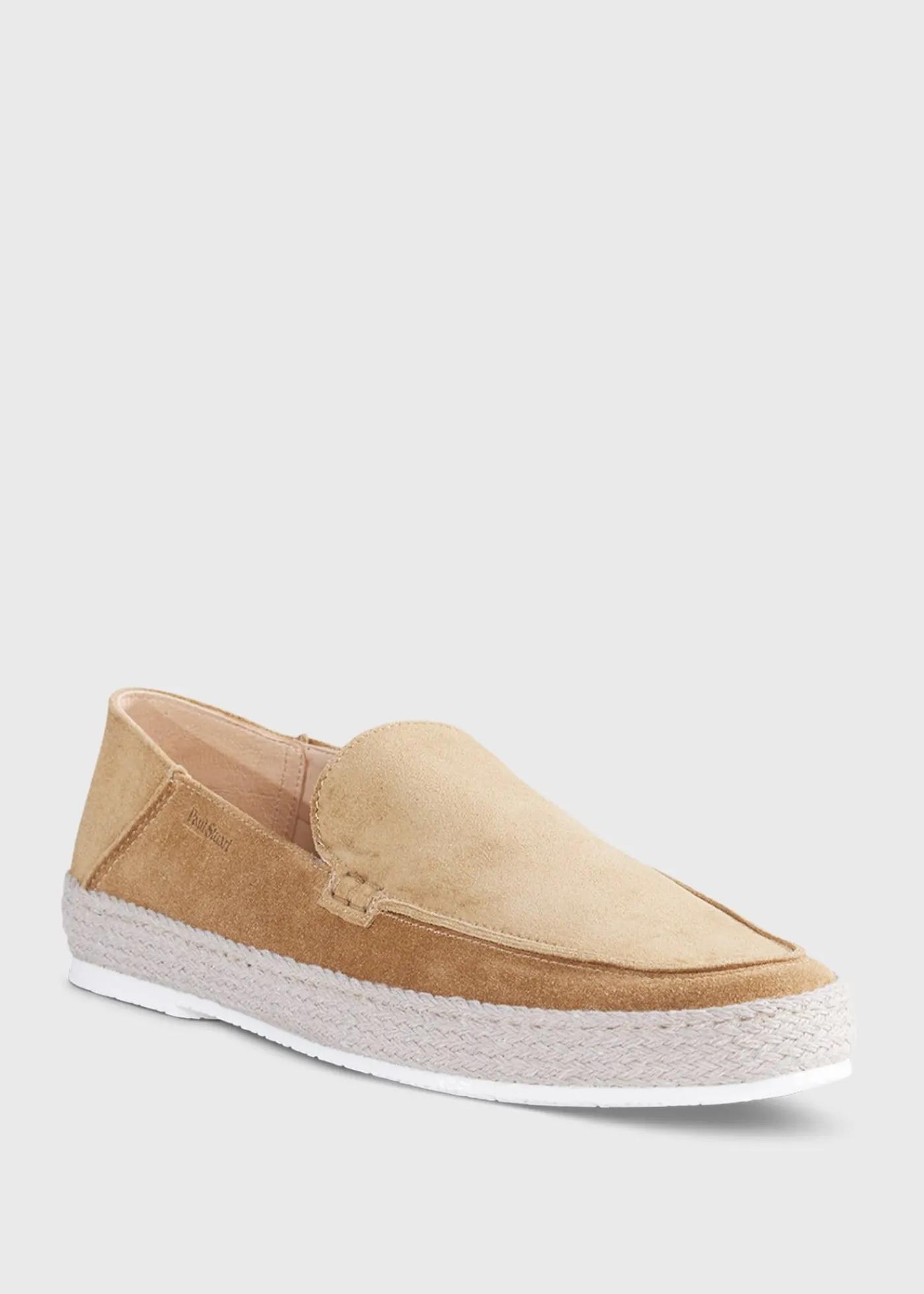 Paul Stuart Espadrilles^St. Croix Suede Espadrille Dark Beige