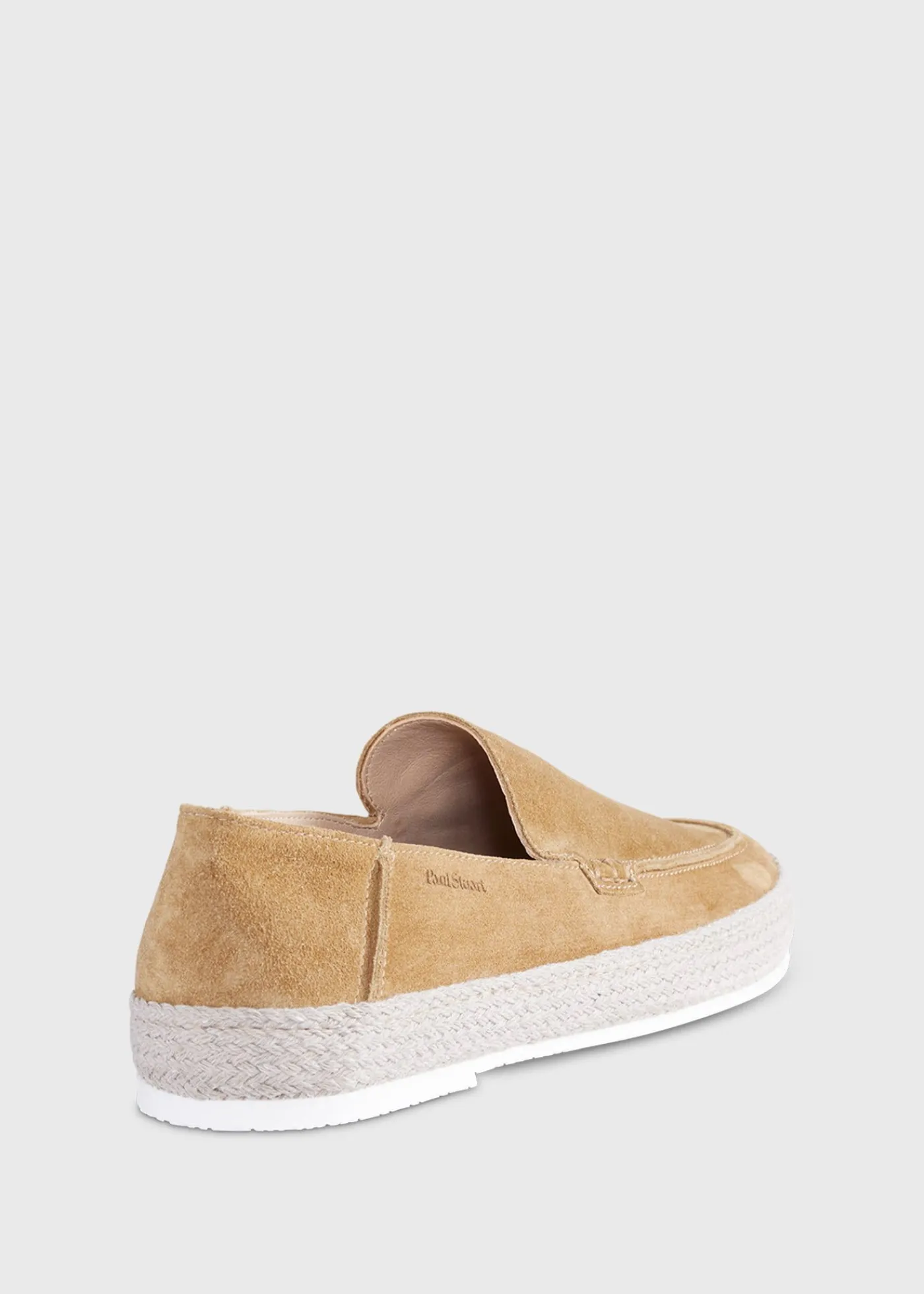 Paul Stuart Espadrilles^St. Croix Suede Espadrille Dark Beige