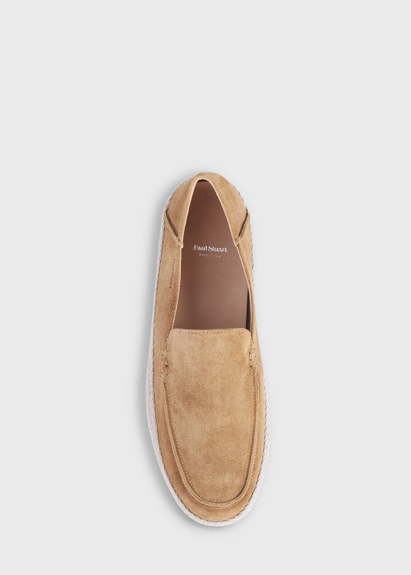 Paul Stuart Espadrilles^St. Croix Suede Espadrille Dark Beige
