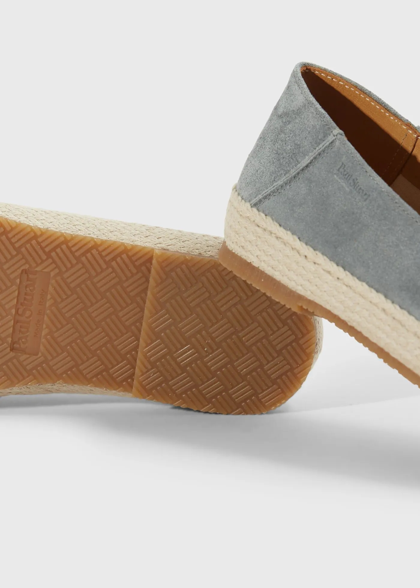 Paul Stuart Espadrilles^St. Croix Suede Espadrille Grey