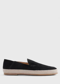 Paul Stuart Espadrilles^St. Croix Suede Espadrille Black