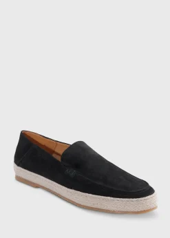 Paul Stuart Espadrilles^St. Croix Suede Espadrille Black