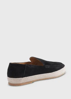 Paul Stuart Espadrilles^St. Croix Suede Espadrille Black