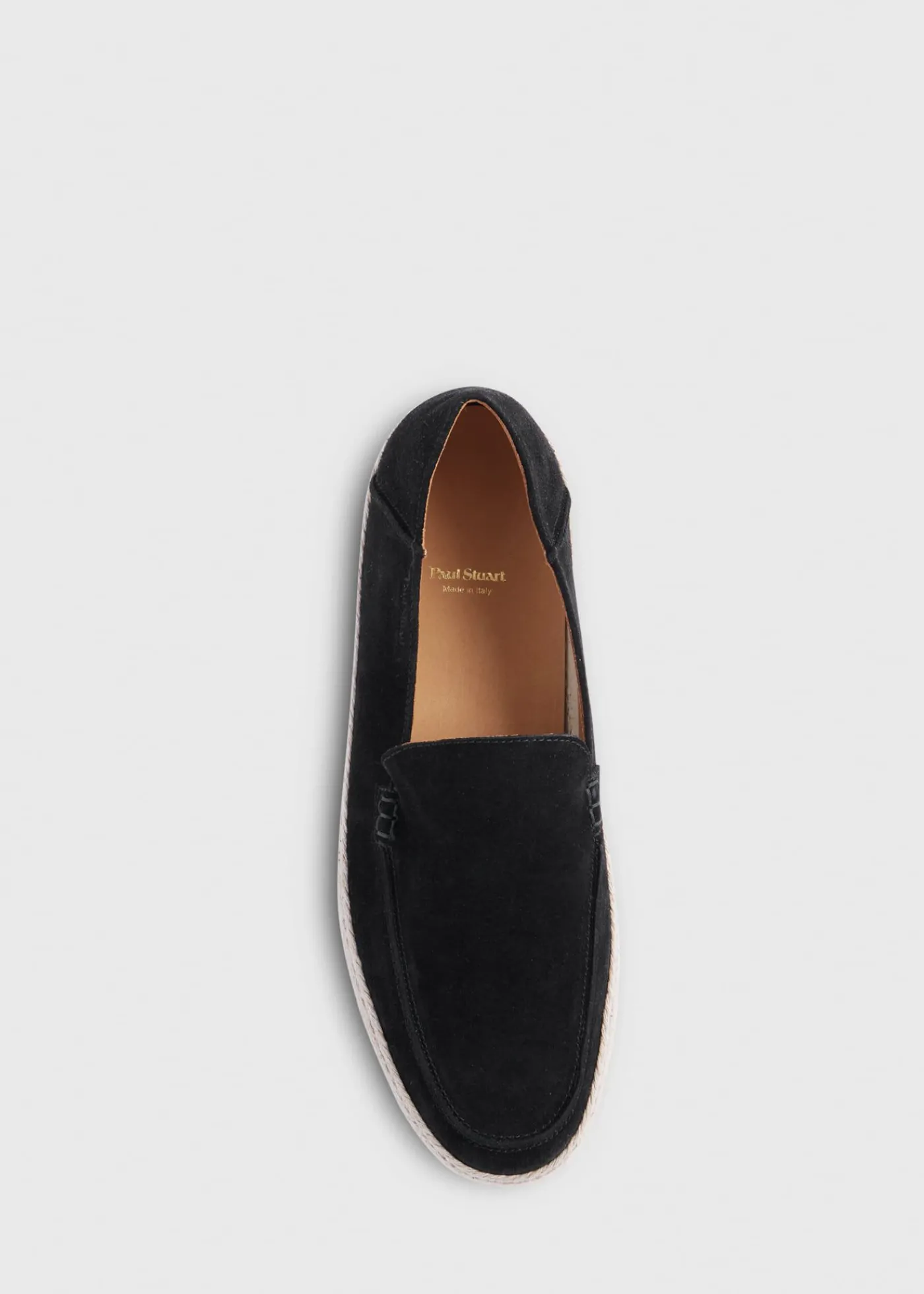 Paul Stuart Espadrilles^St. Croix Suede Espadrille Black