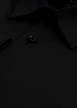 Paul Stuart Dress Shirts^Stretch Poplin Slim Fit Dress Shirt Black