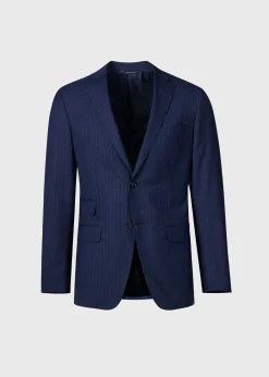 Paul Stuart Suits & Tuxedos^Stripe All Year Wool Suit Navy