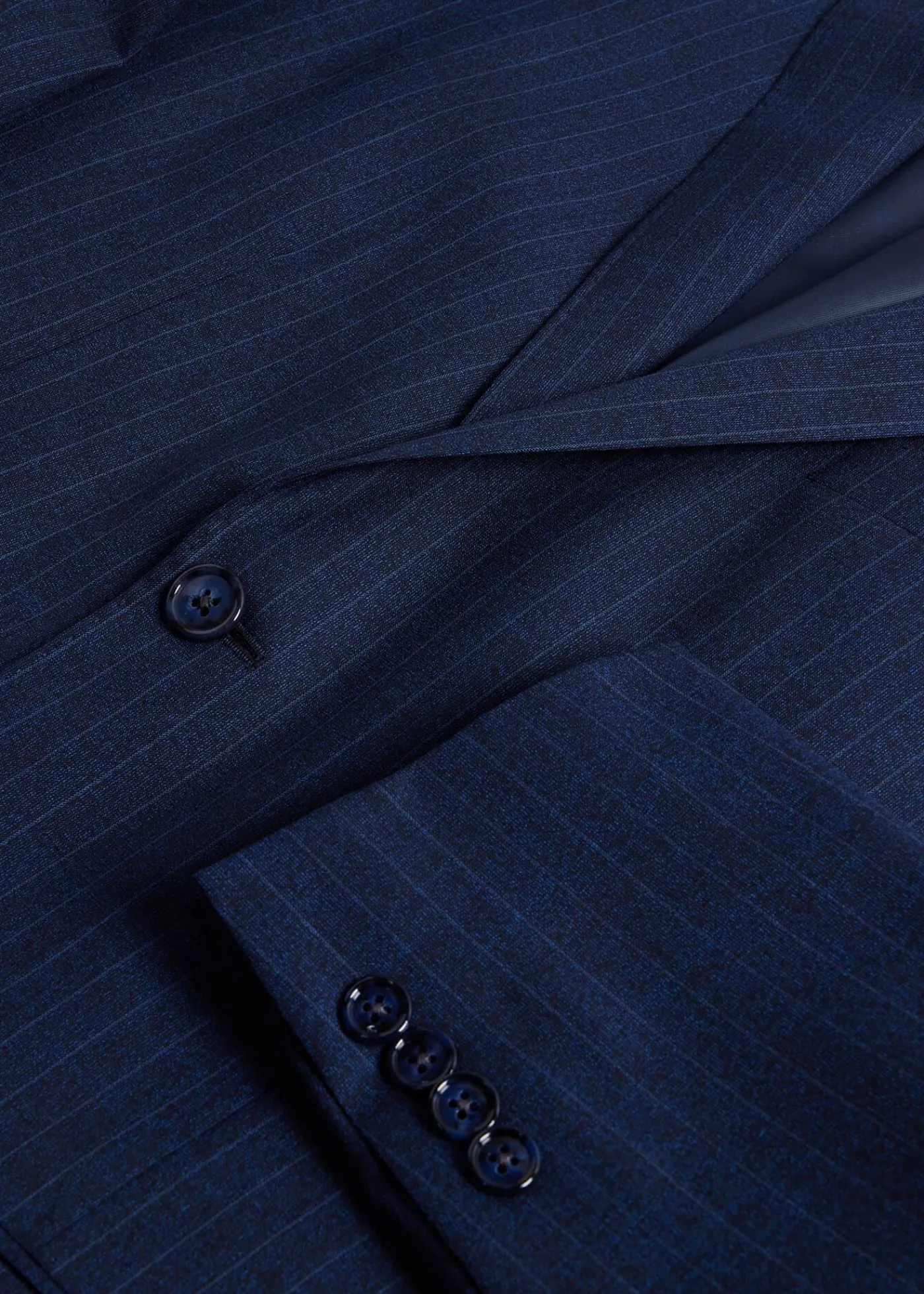 Paul Stuart Suits & Tuxedos^Stripe All Year Wool Suit Navy