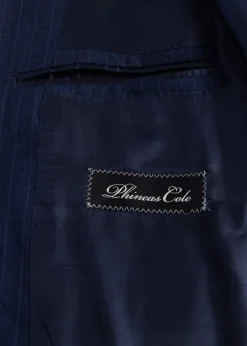 Paul Stuart Suits & Tuxedos^Stripe All Year Wool Suit Navy