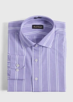 Paul Stuart Dress Shirts^Stripe Slim Fit Dress Shirt Purple