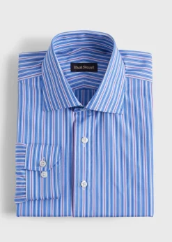Paul Stuart Dress Shirts^Stripe Slim Fit Dress Shirt Light Blue