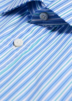 Paul Stuart Formal Shop|Dress Shirts^Stripe Slim Fit Dress Shirt Light Blue