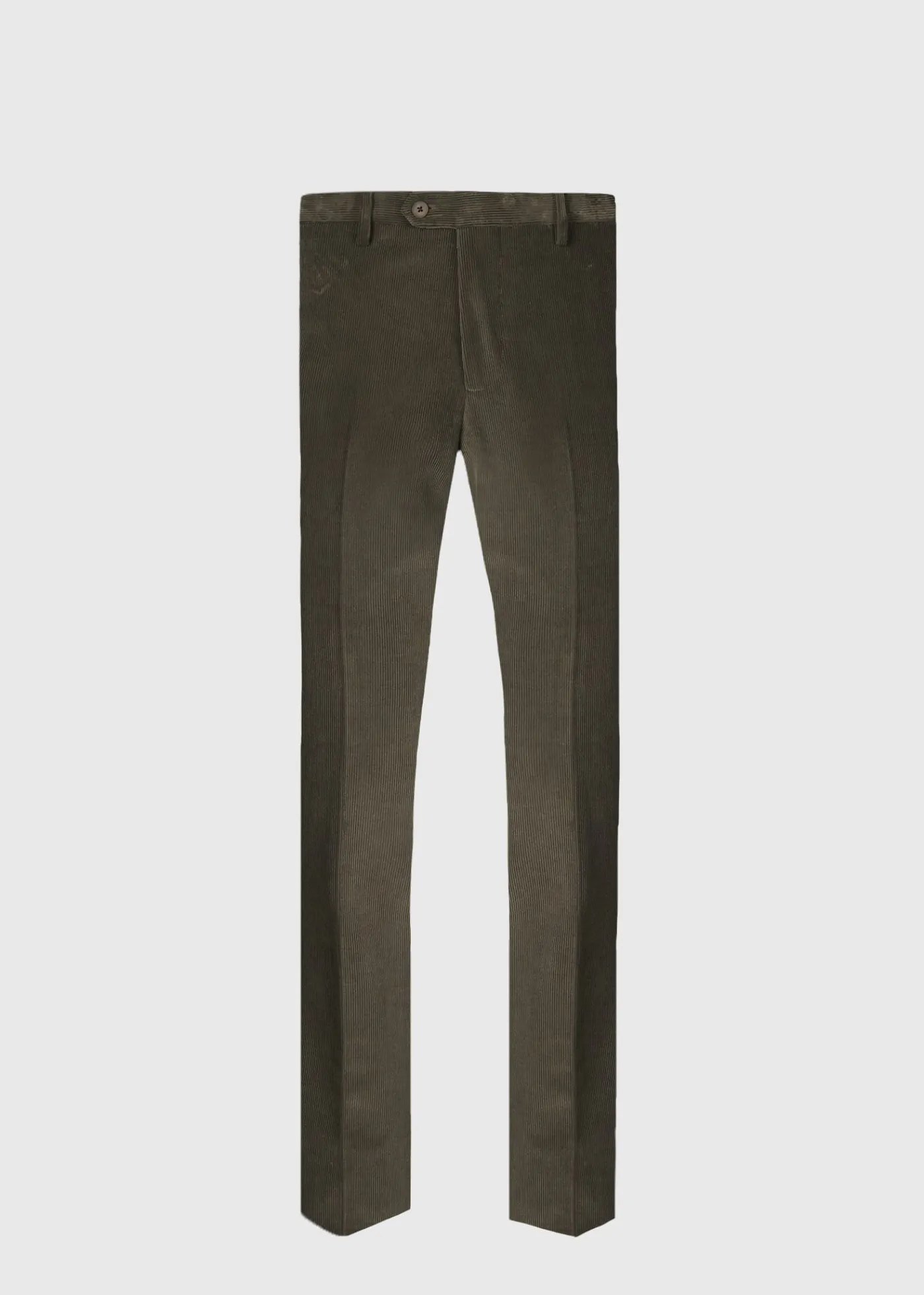 Paul Stuart Dress Pants|Pants^Suede Trimmed Corduroy Trouser Olive
