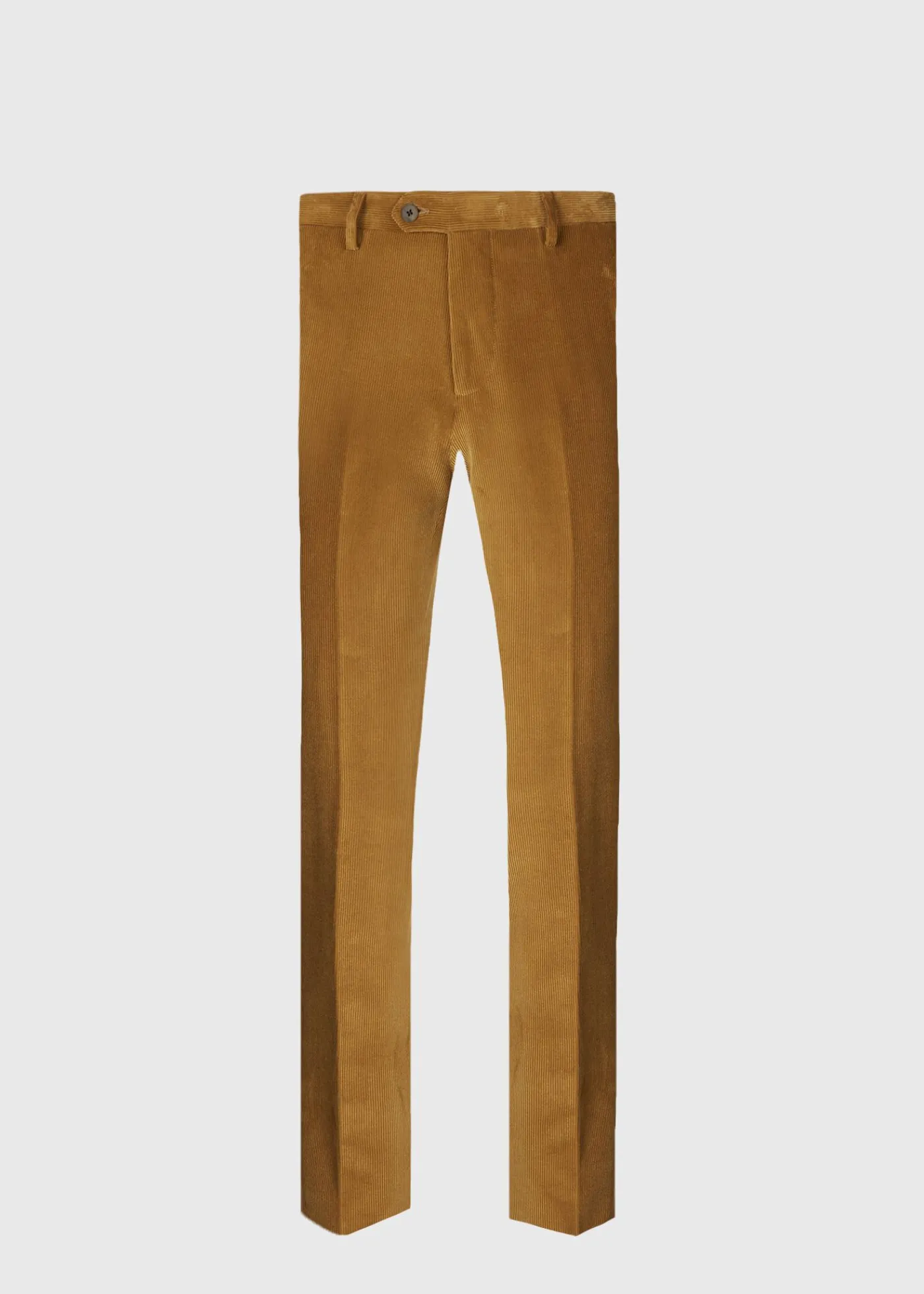 Paul Stuart Dress Pants|Pants^Suede Trimmed Corduroy Trouser Gold