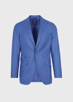 Paul Stuart Blazers & Jackets^Super 120 Wool Drake Blazer Corn Flower Blue