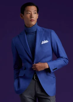 Paul Stuart Blazers & Jackets^Super 120 Wool Drake Blazer Corn Flower Blue