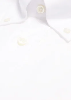 Paul Stuart Formal Shop|Dress Shirts^Super 140s Cotton Button Down Collar Dress Shirt White
