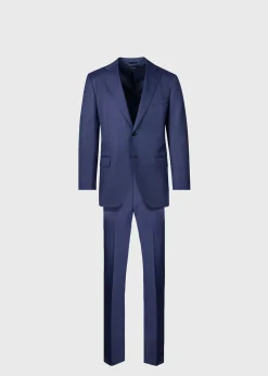 Paul Stuart Suits & Tuxedos^Super 120s Pindot Wool Andrew Suit Blue