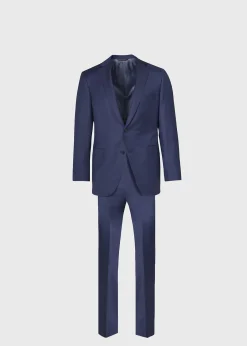 Paul Stuart Blazers & Jackets|Suits & Tuxedos^Super 110s Wool Paul Suit Mid Blue